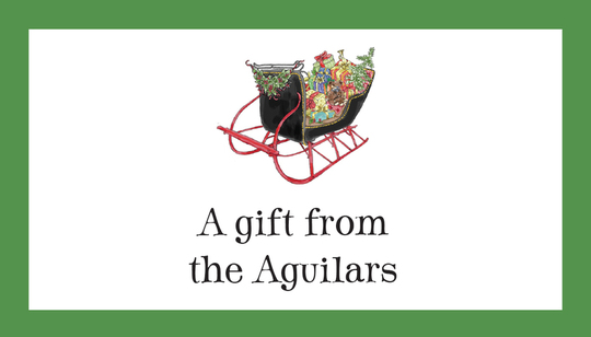 Sleigh Folded Enclosure Cards